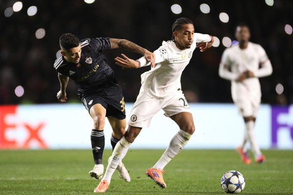 Карабах — Челси — 2:2, видеообзор матча, видео голов: Эстевао, Андраде, Гарначо, статистика, 5 ноября 2025 года, Лига чемпионов Карабах — Челси — 2:2, видеообзор матча, видео голов: Эстевао, Андраде, Гарначо, статистика, 5 ноября 2025 года, Лига чемпионов